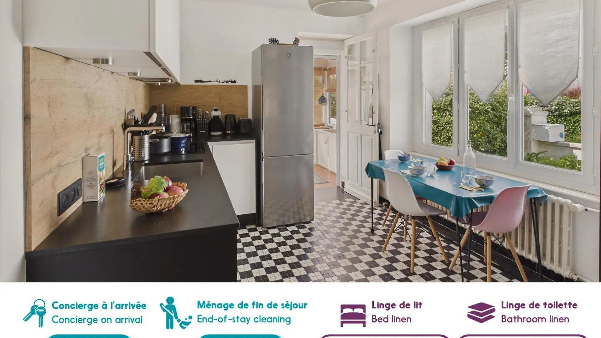 Feriehus Belle Maison Avec Jardin - 350M De La Plage - 8 Pers Île-Tudy Frankrig