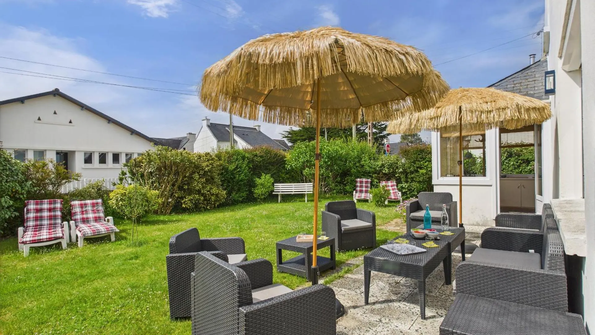Belle Maison Avec Jardin - 350M De La Plage - 8 Pers Île-Tudy